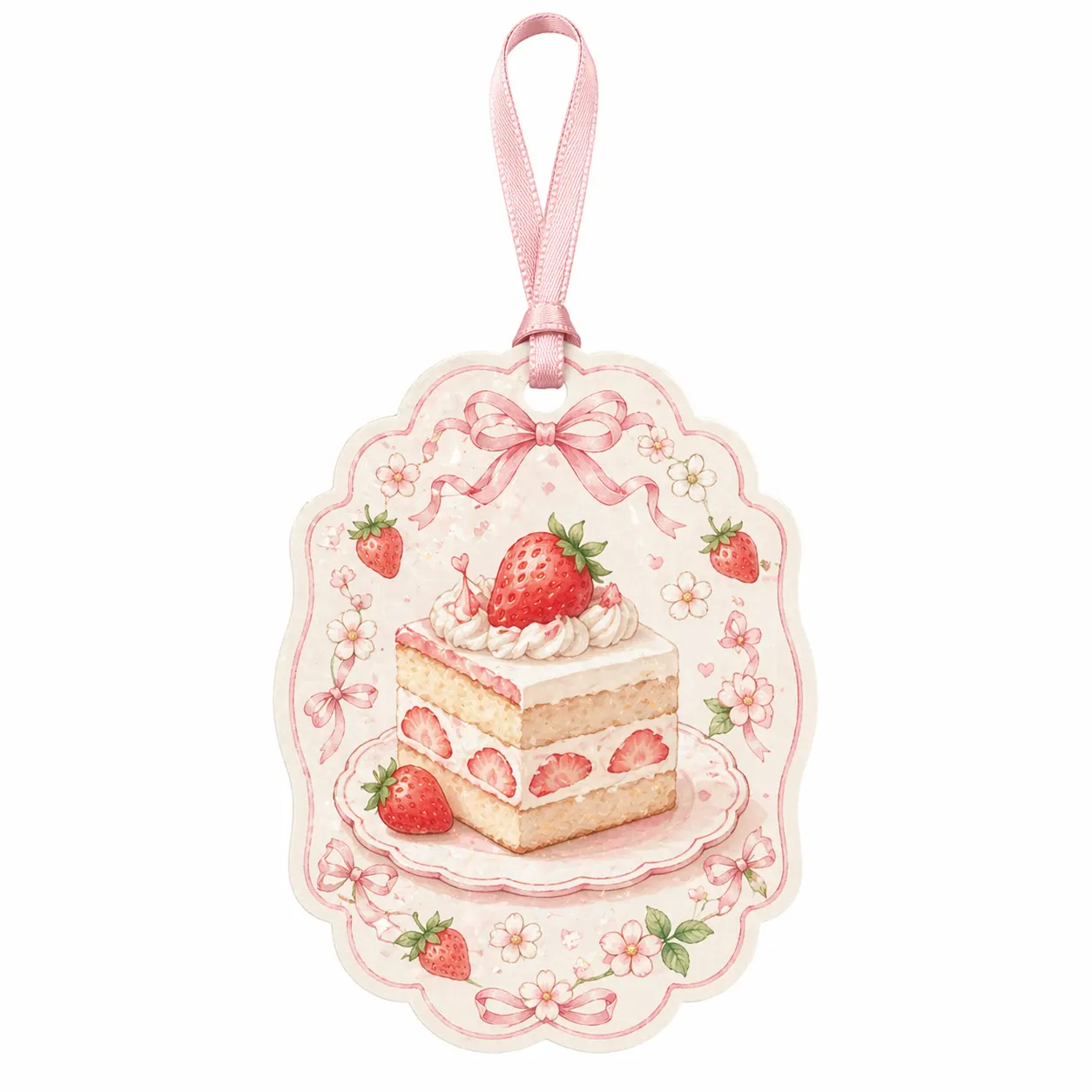 Ambientatore sospeso per torta di fragole