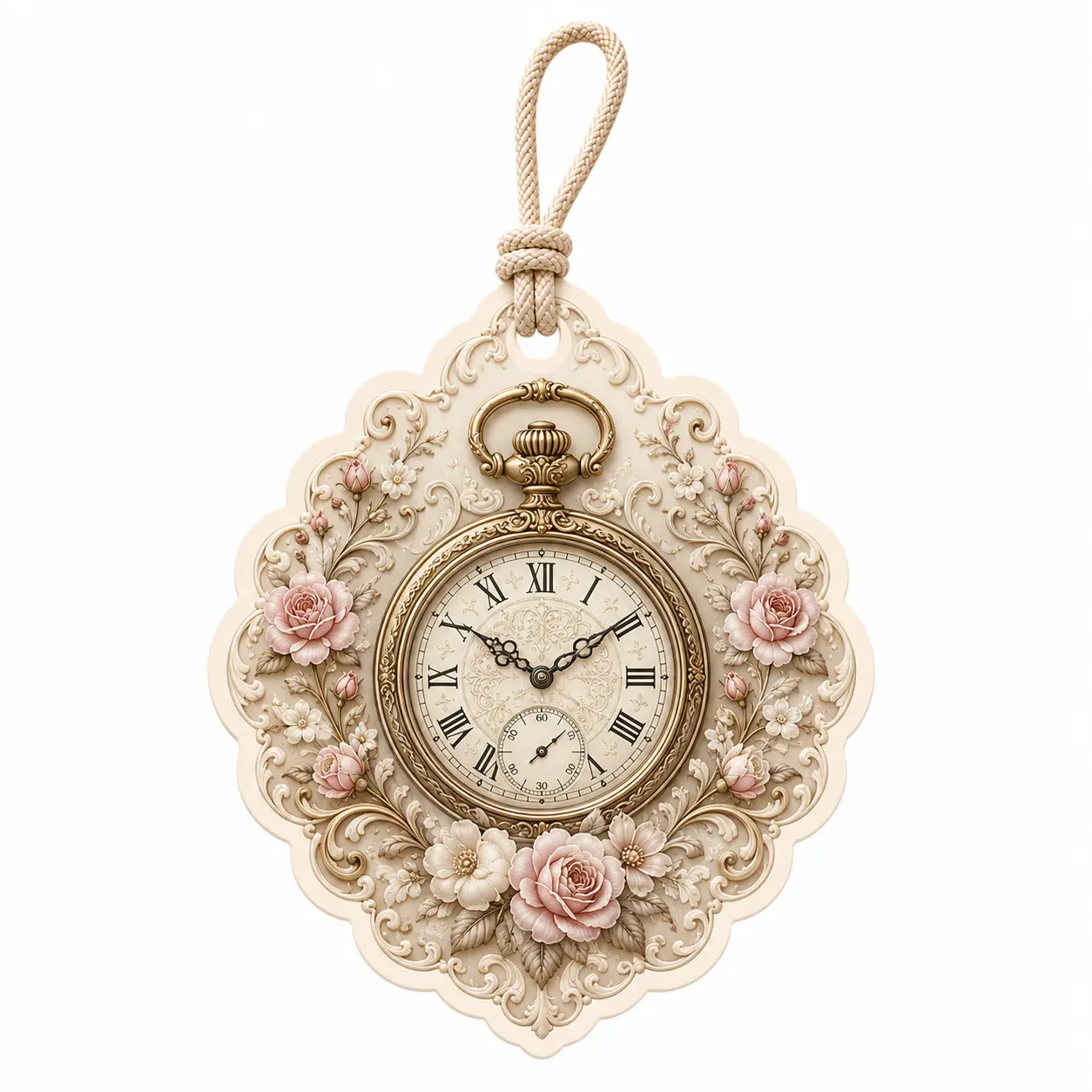 Orologio da tasca vintage per ambienti sospeso