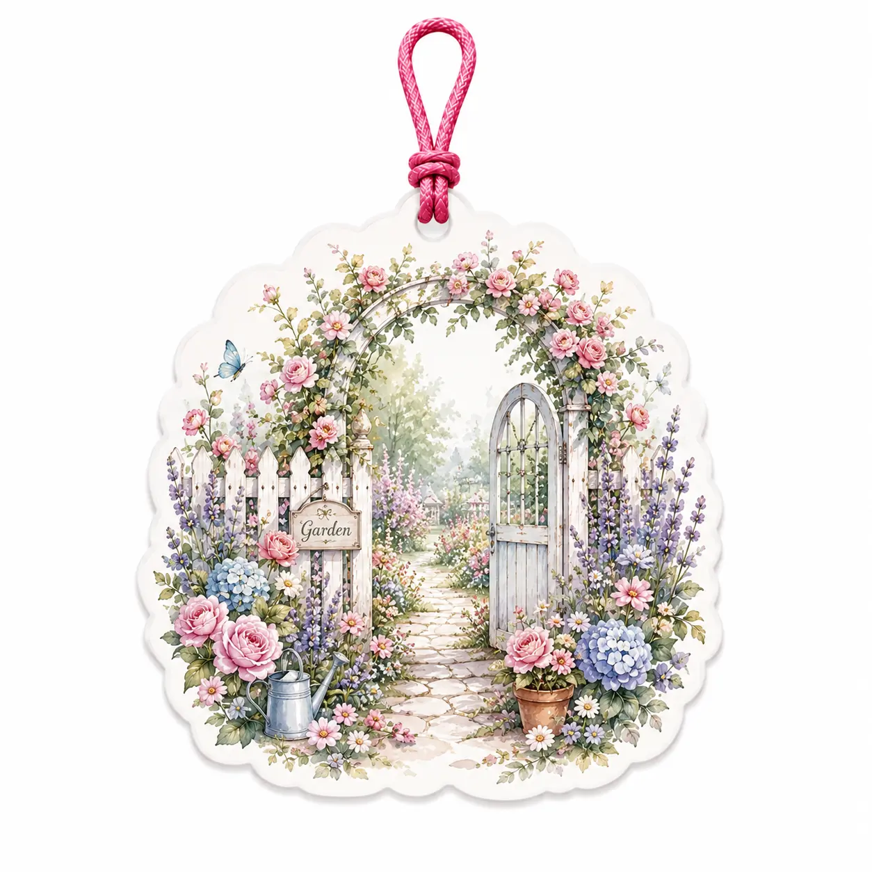 Arrossaggio per ambienti da giardino romantico