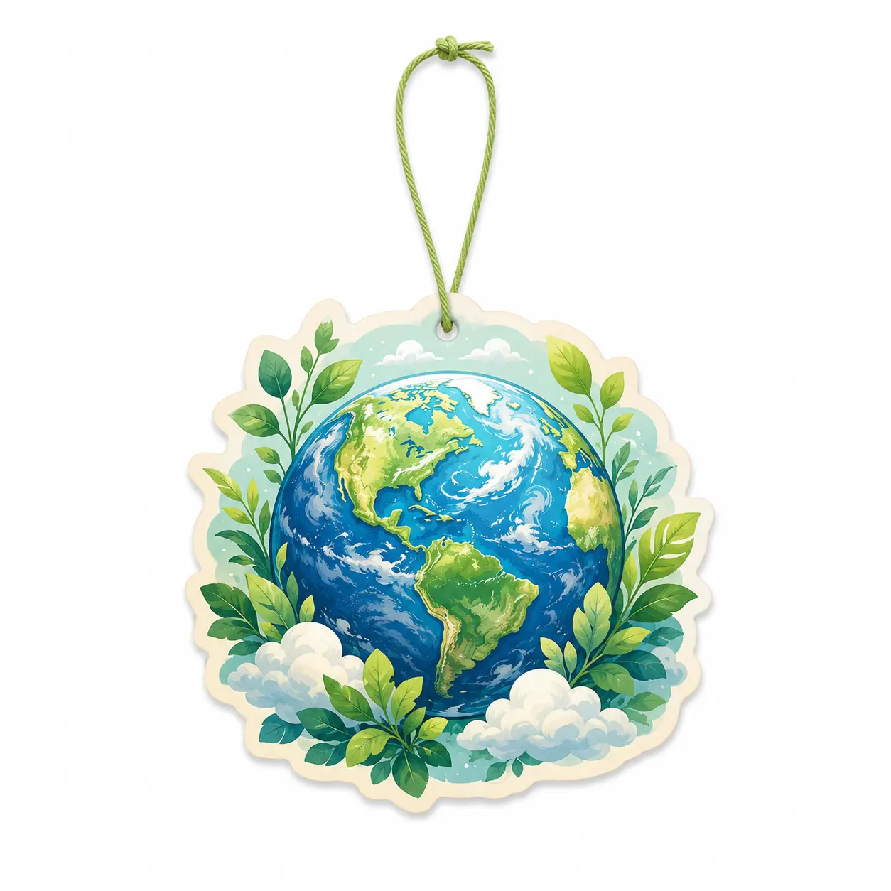 Deodorante per ambienti appeso alla terra